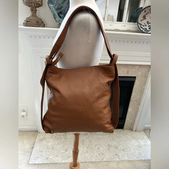 Giorgia Milani Brown Woven Shoulder Bag - Picture 6 of 12